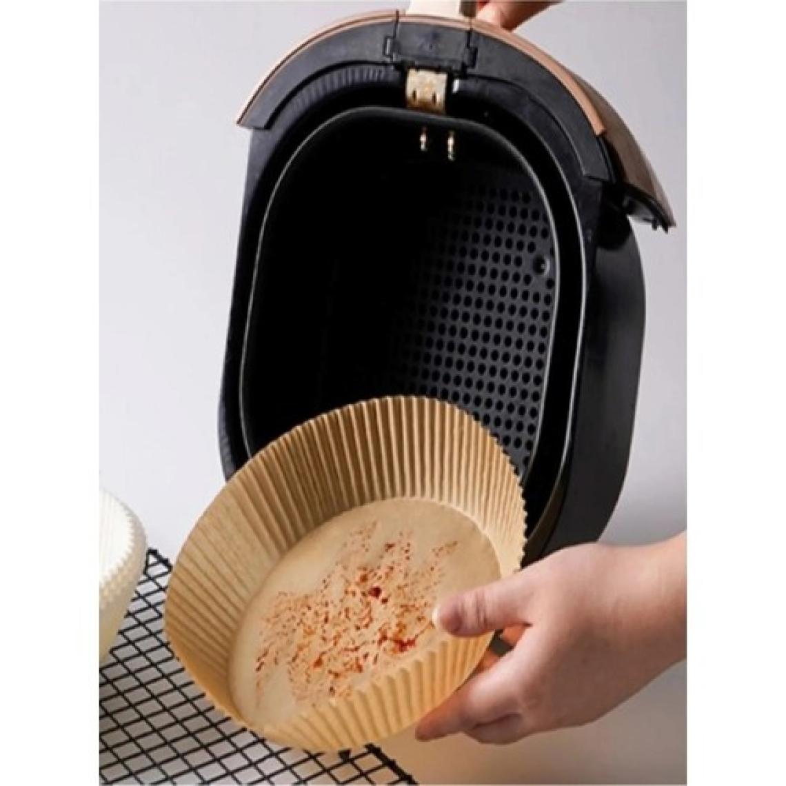 Bizimevde Fritöz Pişirme Kağıdı Airfryer Sıcak Hava Fritözü Philips Xiaomi Uyumlu Gıda Sınıfı Pişirme Kağıdı50 Adet