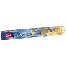 Roll-Up Pişirme Kağıdı Silikonlu Kesilmiş 37x42 cm 16 Adetli