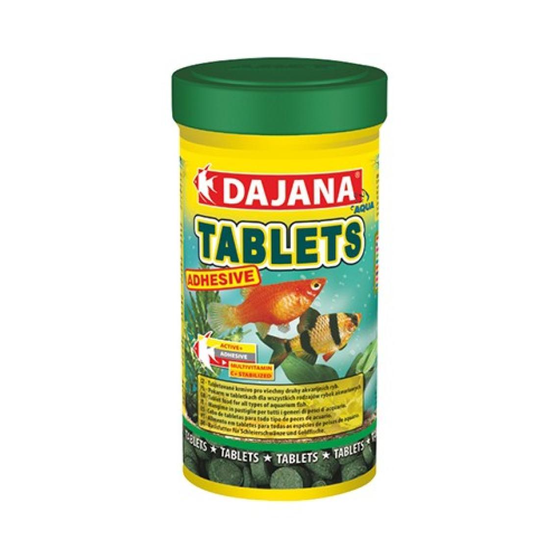 Dajana FD Tropical Balıkları İçin Cama Yapışıcı Tablet Yem 100 Ml 50 Gr