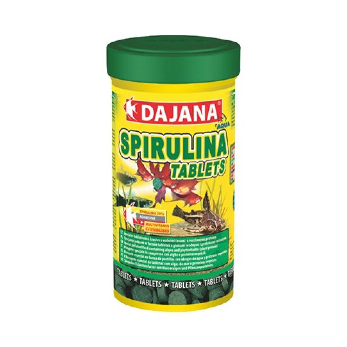 Dajana Spirulina Balıklar İçin Bitkisel Tablet 100 Ml 50 Gr