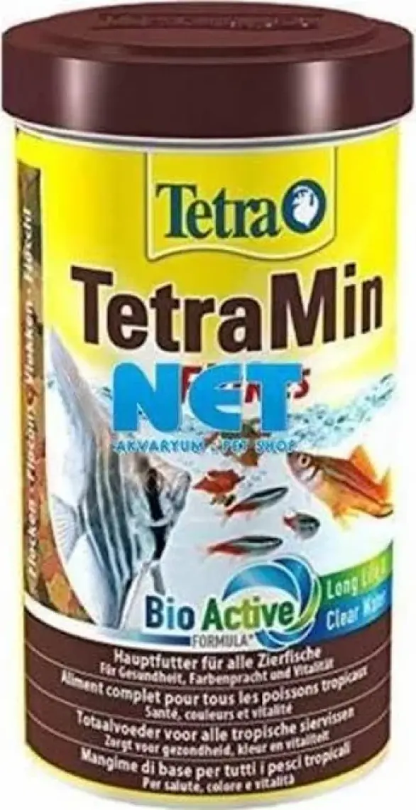 Tetra Min Flakes Balık Pul Yemi 250 ml