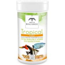 White Balance Tropical Flakes Tropikal Balık Yemi Pul 100ml