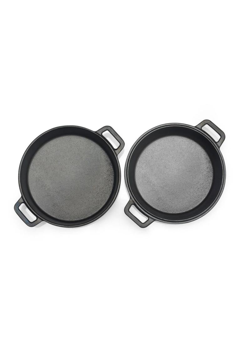 Demir Döküm Kaplamasız Tava / Çap 20 Derin Tava %100 Yerli Üretim