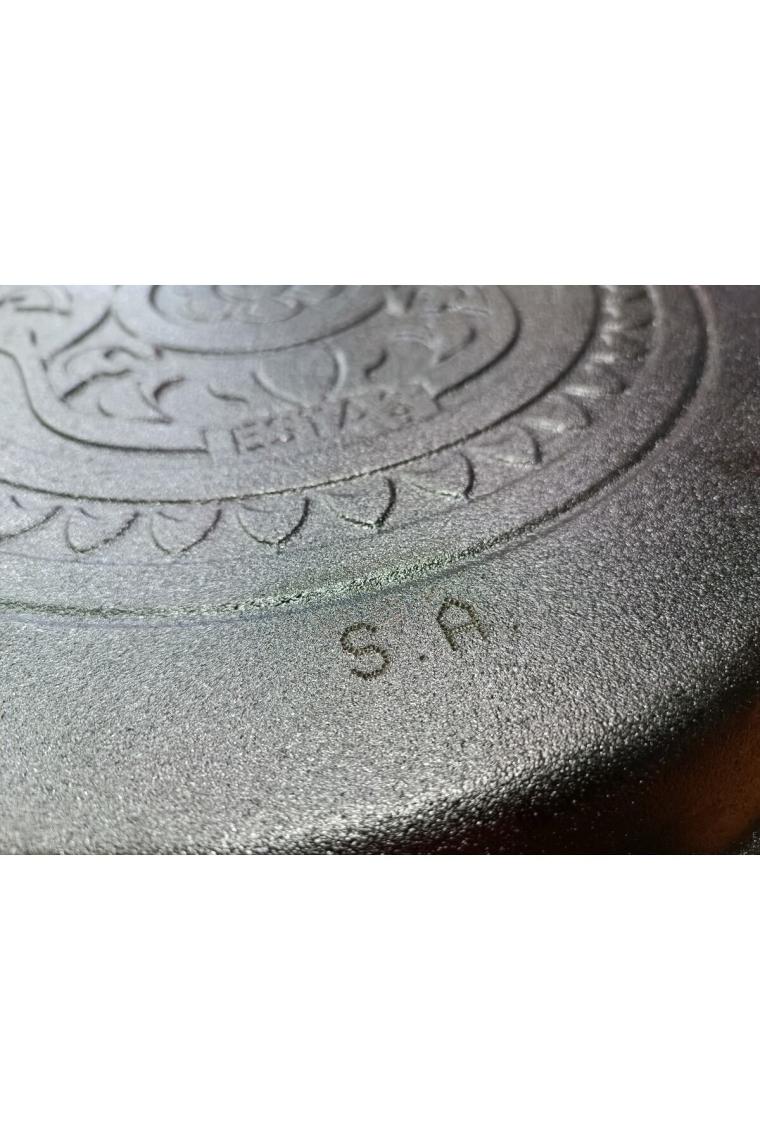 Demir Döküm Kaplamasız Izgara Tava 26x32 Mühürleme Tavası %100 Yerli Üretim