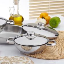 Omlet Set 6 Parça (çelik Kapaklı)