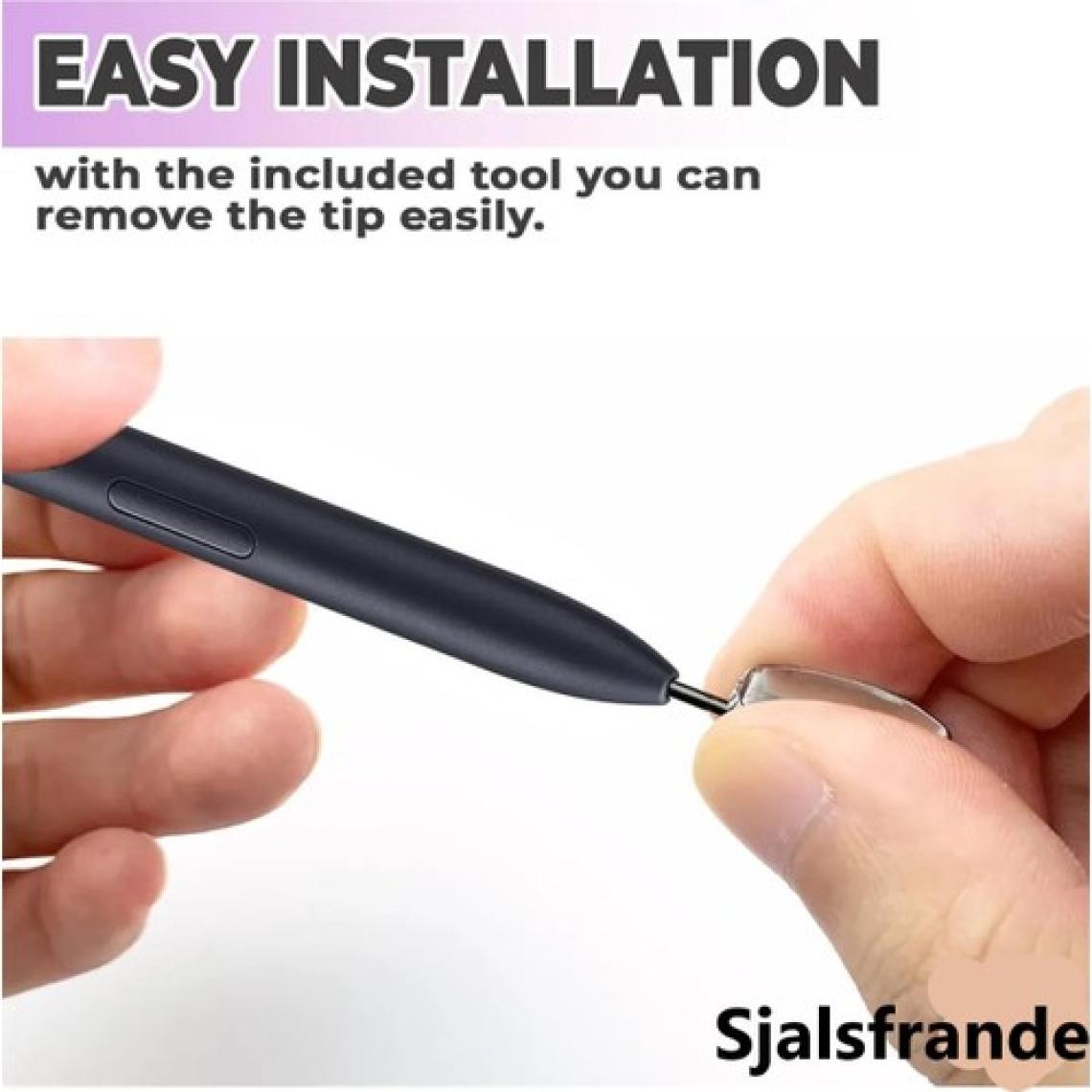 Sjalsfrande Samsung S Pen Tablet Uyumlu Kalem Ucu Tab S6/ S6 Lite /s7/ S7 Fe/ S7 Ultra/ S8 /s8 Ultra/ S9/ S10 (5ADET)