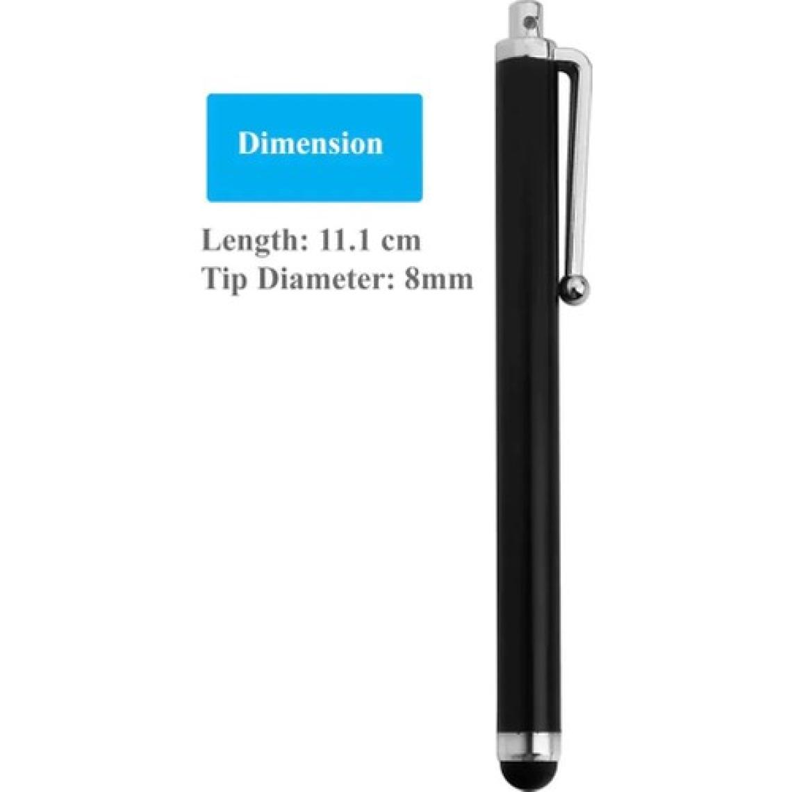 TEKNETSTORE Tablet Kalemi Dokunmatik Telefon Tablet Kalemi Siyah