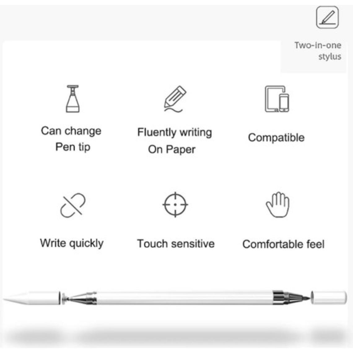 TEKNETSTORE %100 Orijinal Lenovo Tab M10 Plus Dokunmatik Ekran Kalemi Yedek Uç Hediyeli
