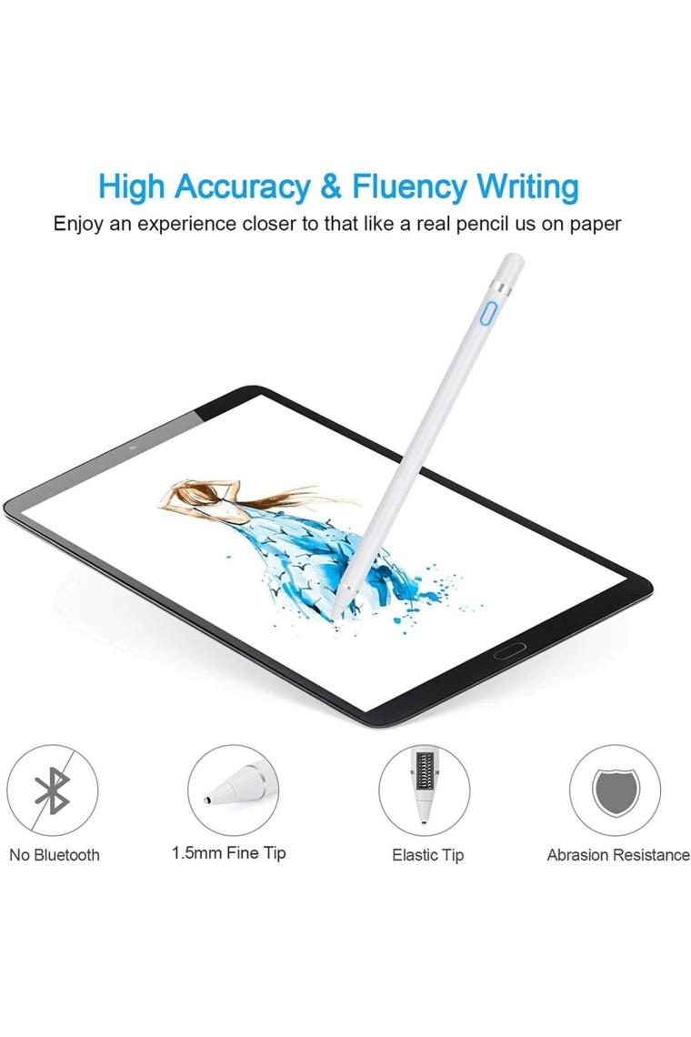 TEKNETSTORE Samsung Galaxy Tab A9 8.7 Inç SM-X110 Uyumlu Dokunmatik Çizim ve Tasarım Için Active Stylus Pen