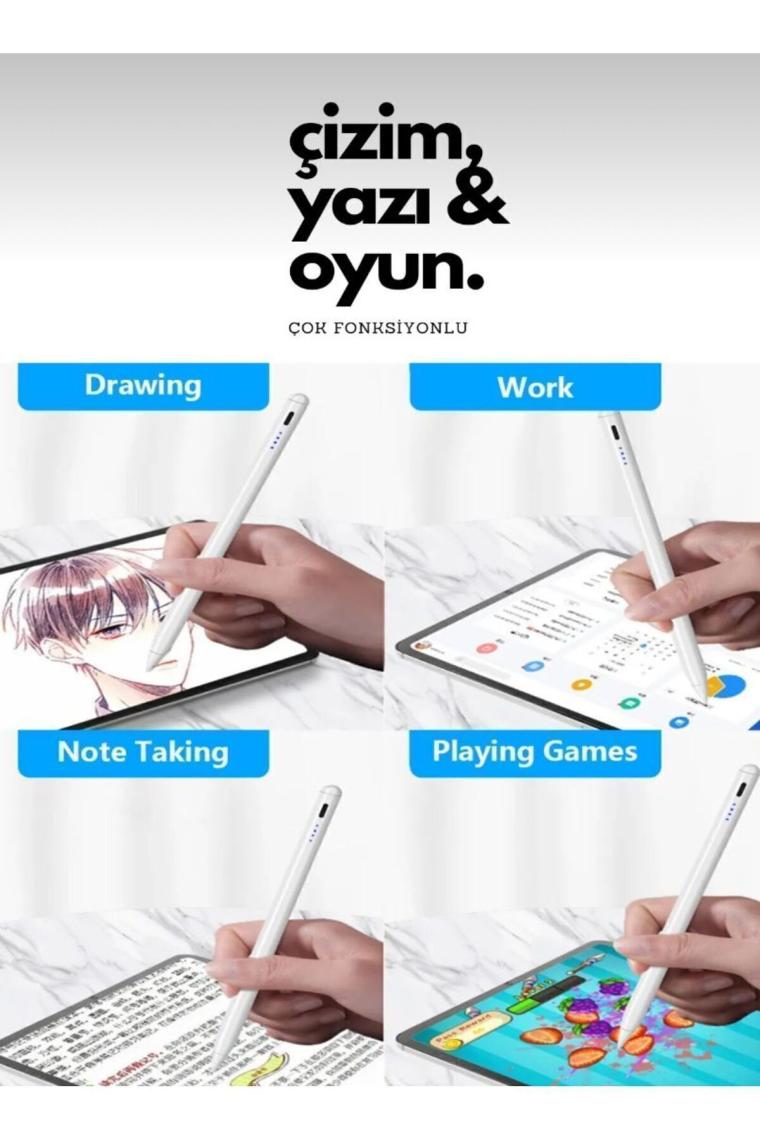 Radoon Dokunmatik Kalem Tüm Cihazlara Uyumlu Tablet Telefon Için Çizim & Yazı Kalemi Stylus Pen