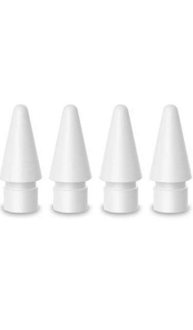Loges Goojodoq Apple Pencil Uyumlu Stylus Uçları - 4'lü Paket Stylus Kalem Ucu Apple Pen 1. ve 2. Nesil