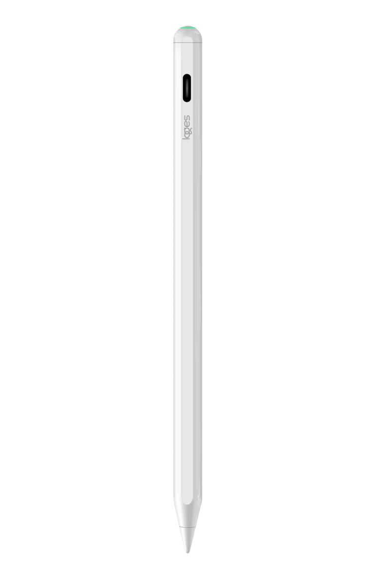 Loges Ipad Uyumlu Kapasitif Palm Rejection Manyetik Dokunmatik Stylus Kalem iPad Çizim Kalemi Tilt Fonksiyonu Manyetik Kablosuz/kablolu Şarj