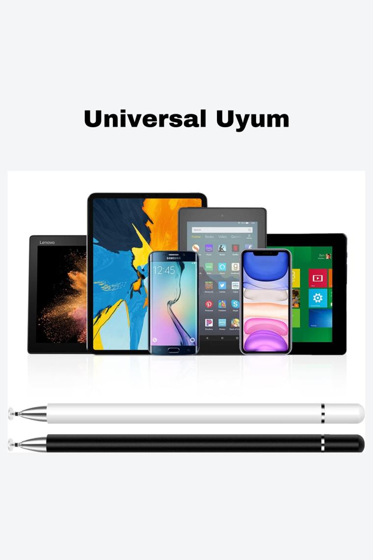 Fuchsia Galaxy A9 Serisi Uyumlu Dokunmatik Ekran Kalemi Yazı ve Çizim X210 - X110 Tablet Kalemi