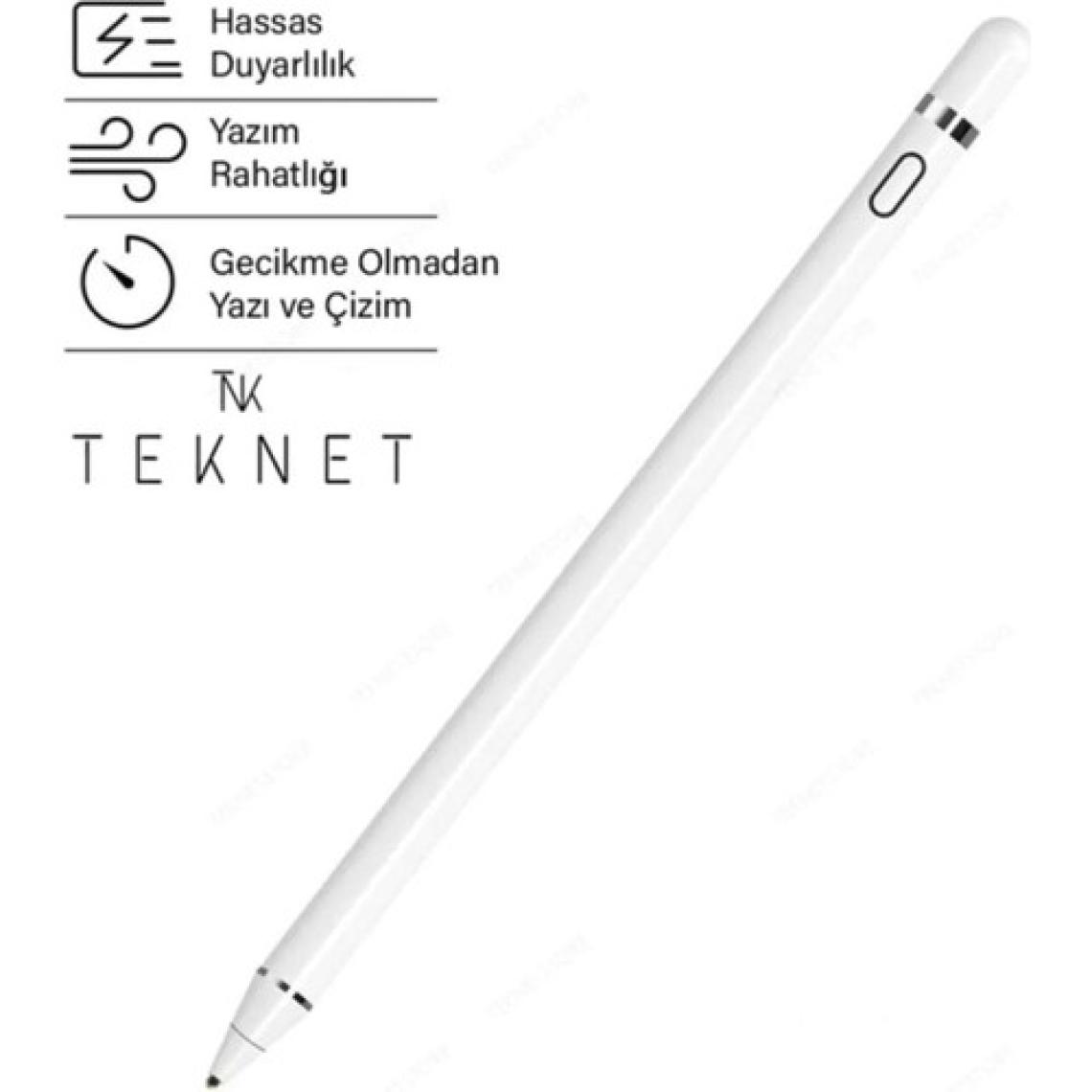 TEKNETSTORE Xiaomi Pad 6 / Pad 6 Pro 11 Inç 2023 Tablet Uyumlu Dokunmatik Kalem Çizim ve Tasarım Stylus Kalem
