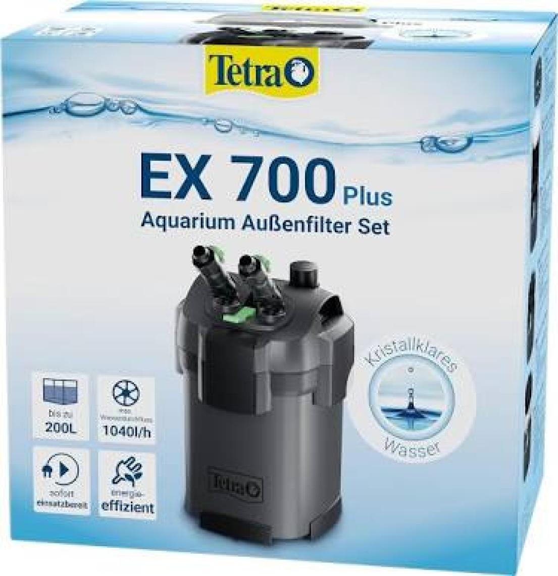 Tetra Ex 700 Plus Dış Filtre 1040LT/SAAT (Dolu)