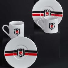 Beşiktaş Orijinal Lisanslı 2'Li Fincan Takımı