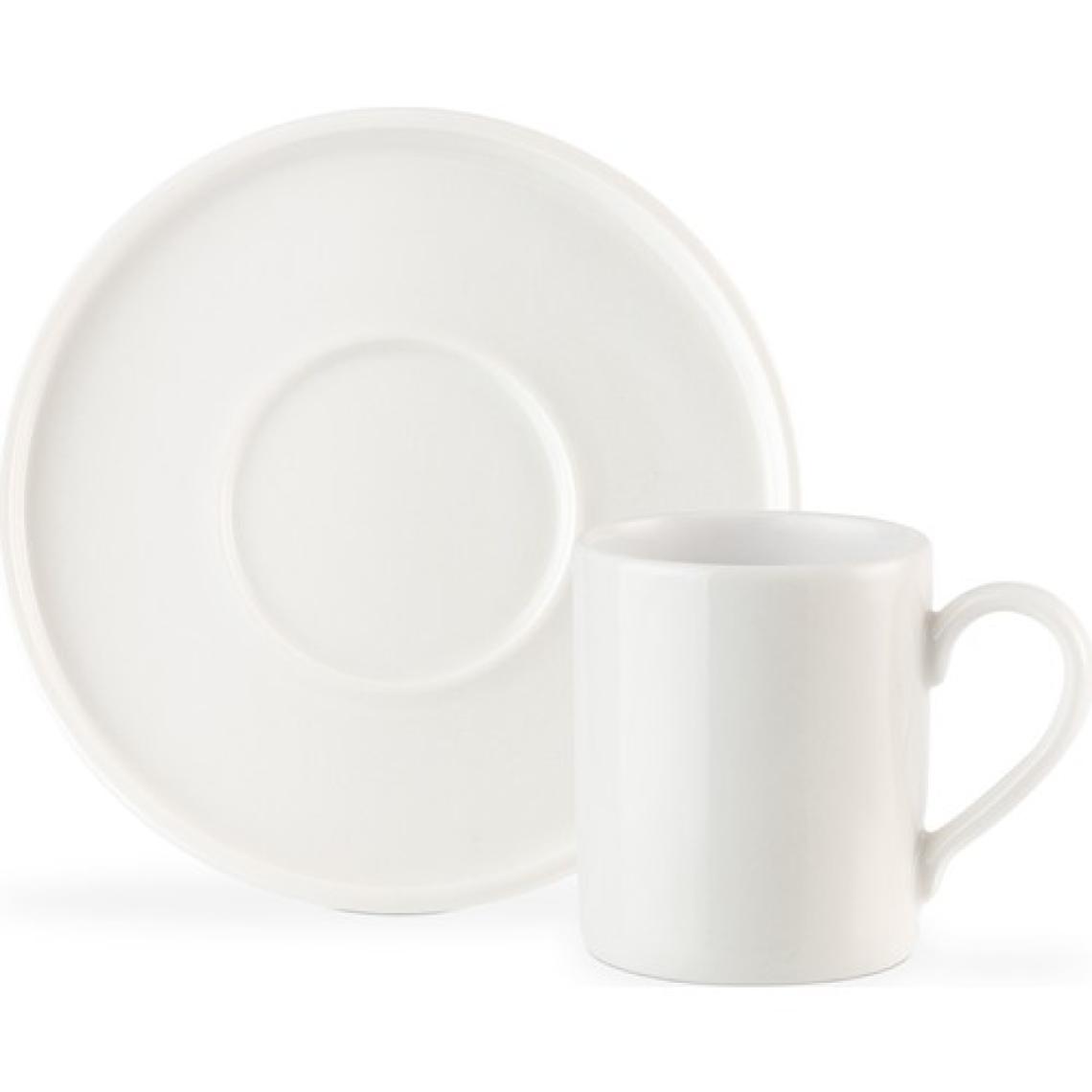 Madame Coco Dory 6 Kişilik 12 Parça Kahve Fincan Takımı - Beyaz - 110 ml