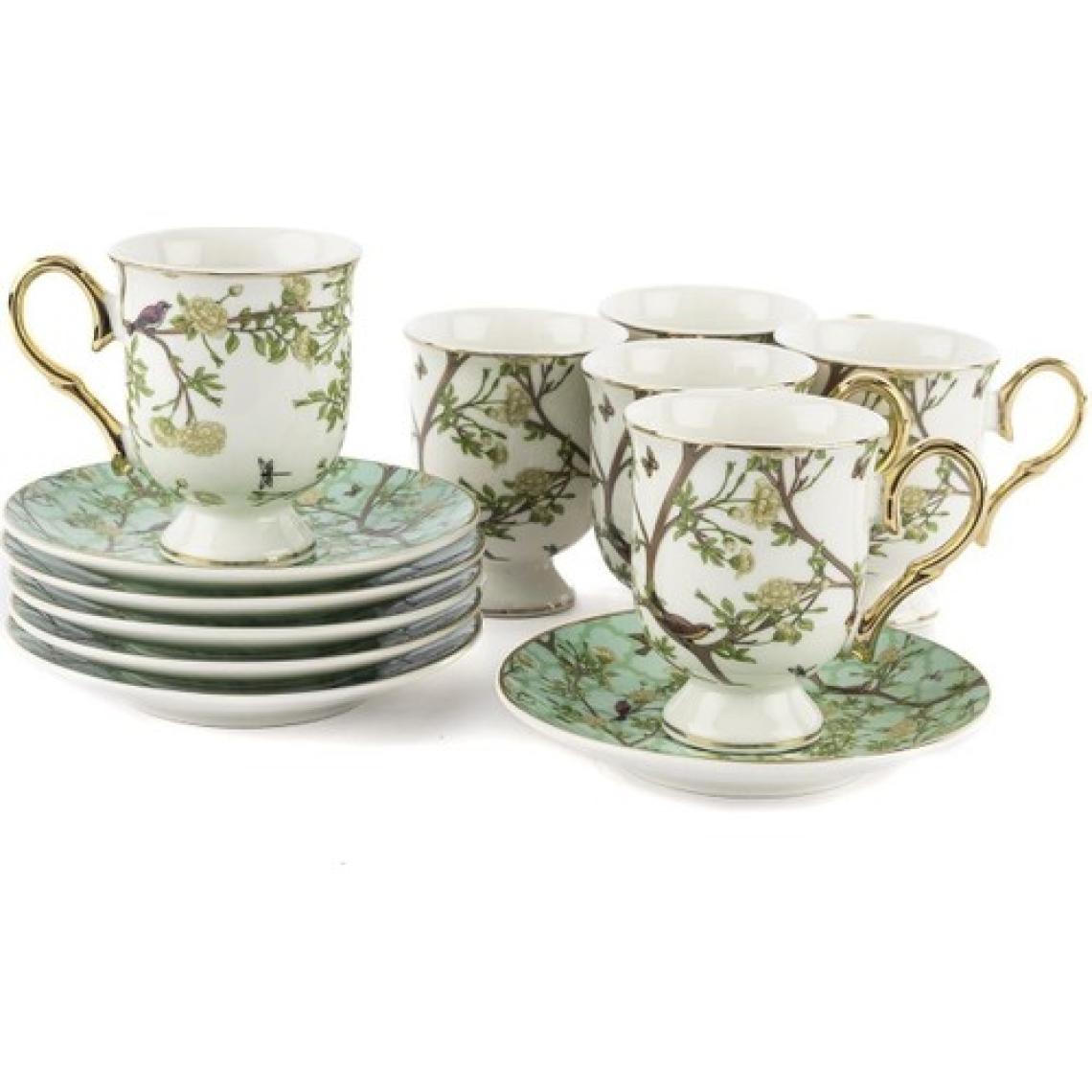 Mikasa Moor Secret Garden 6lı Kahve Fincanı Seti 90CC P366.383374