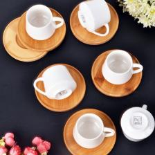 Paçi Bambulu Porselen 6lı Kahve Fincanı