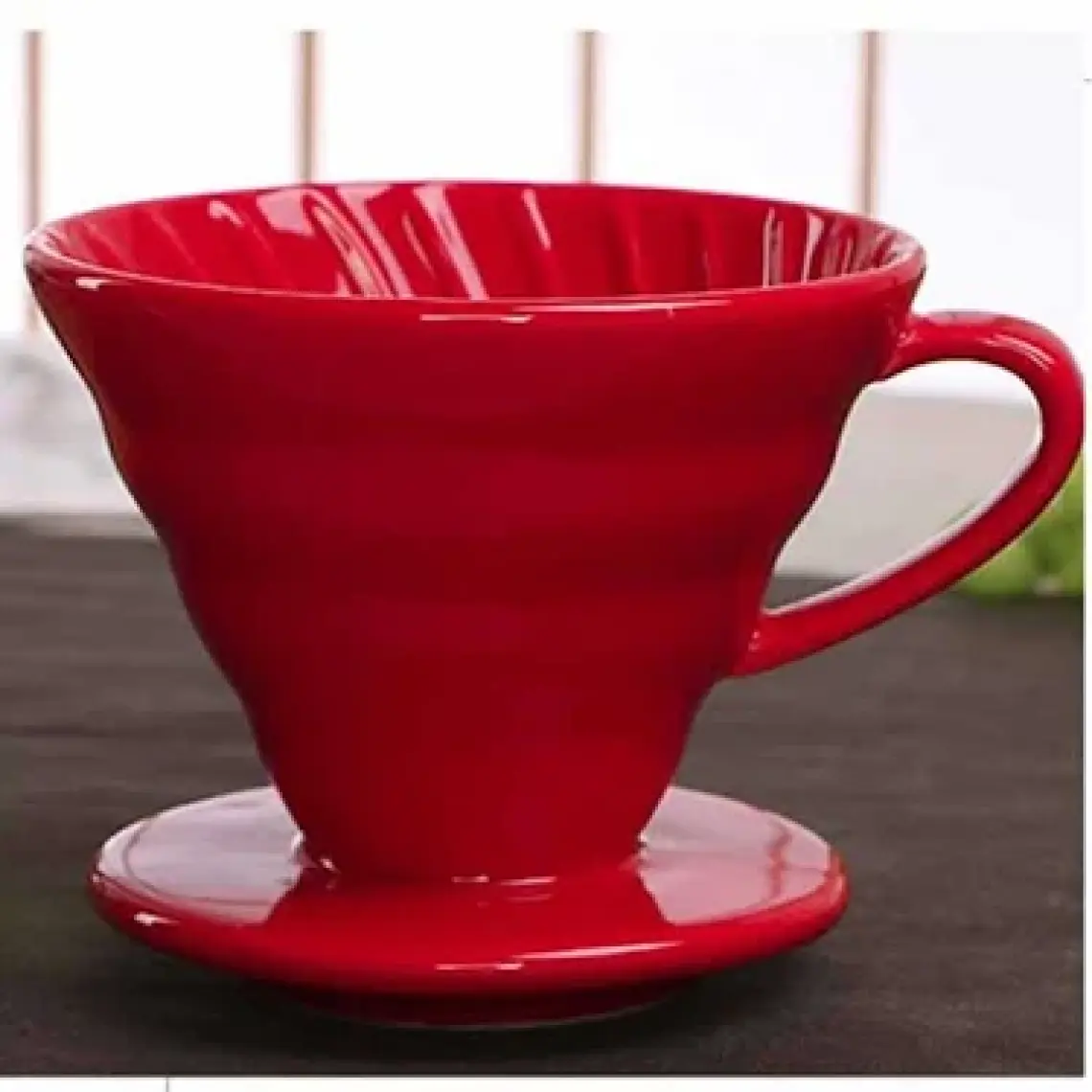 Epinox Seramik Kahve Demleme V60 02 - Kırmızı