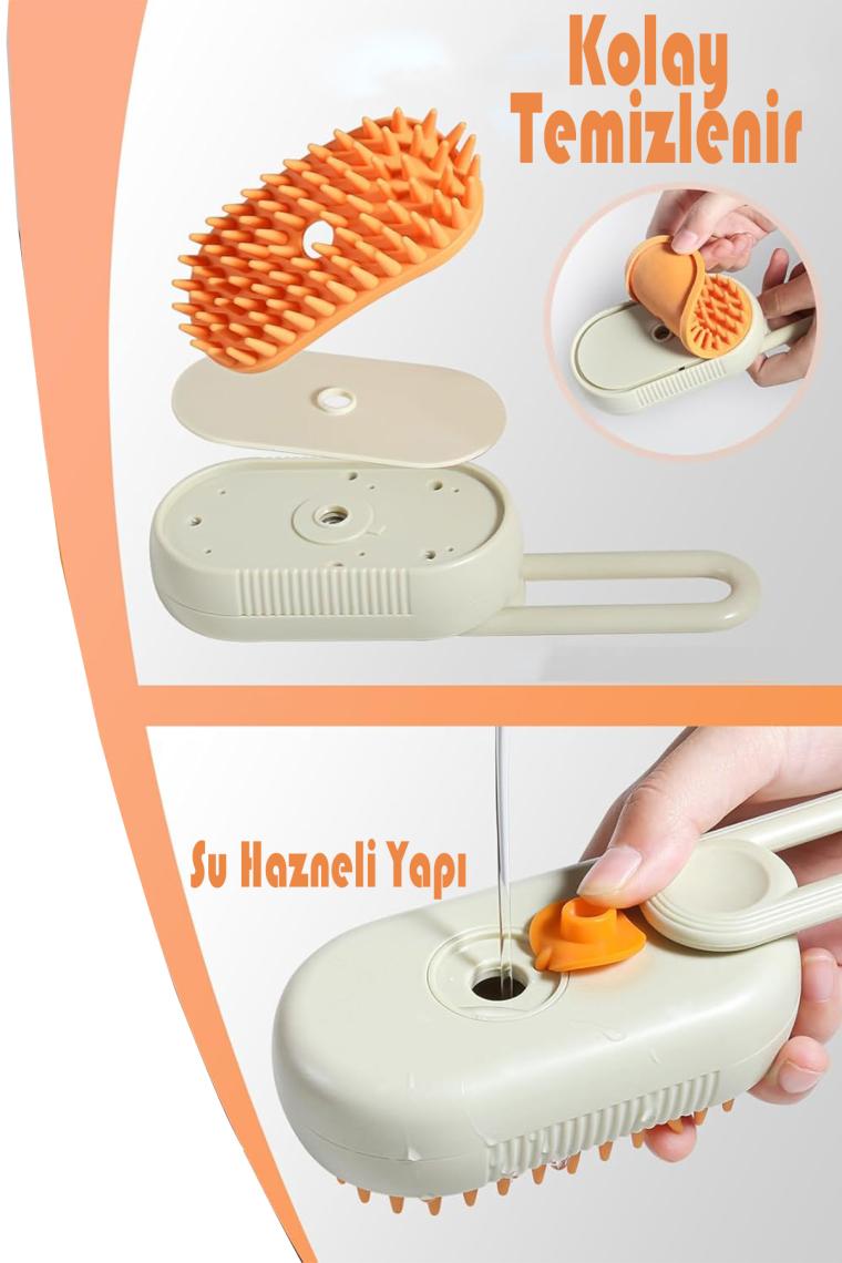 Ttt Kedi Köpek Buharlı Pet Tarağı