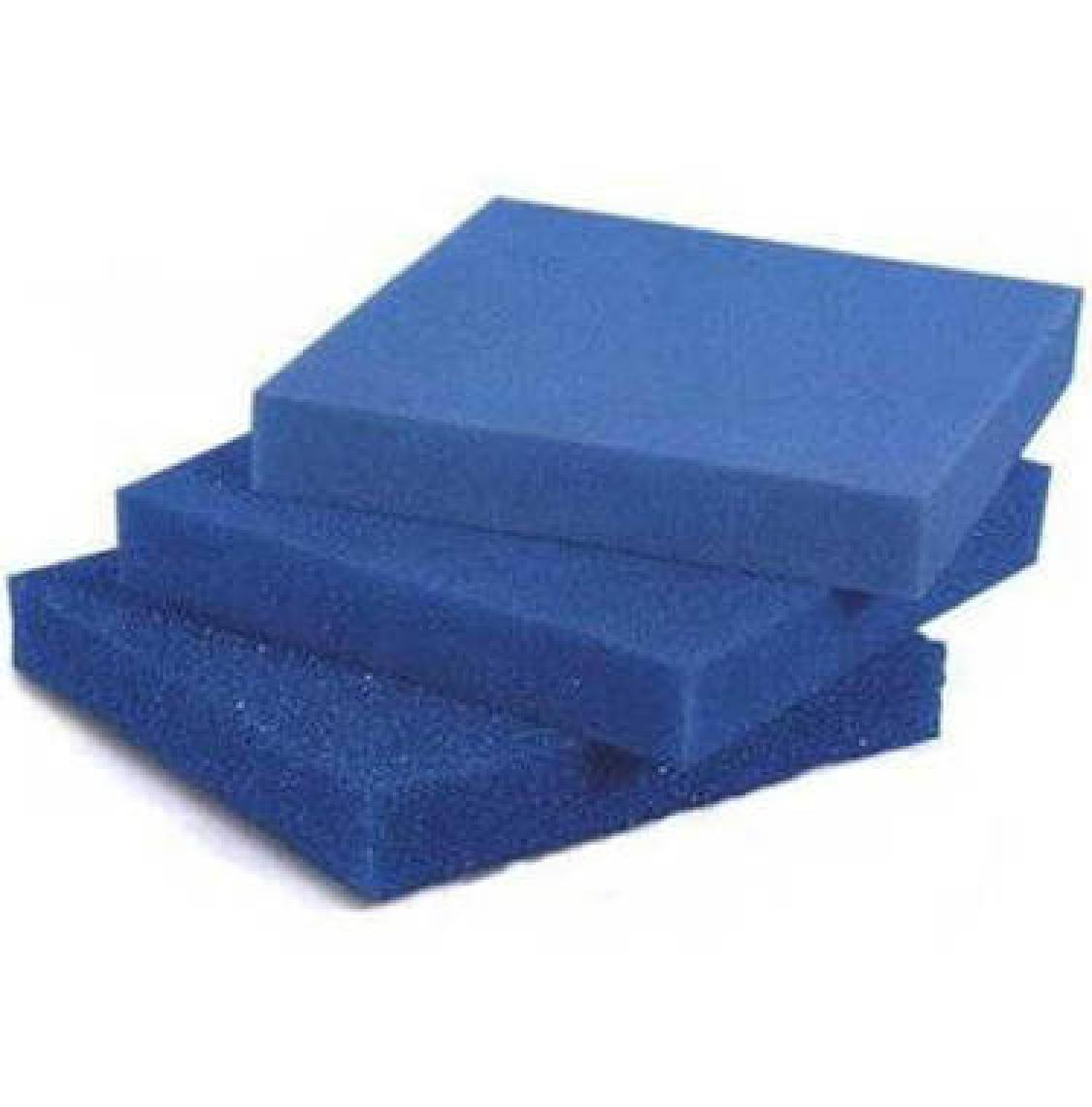 Amazon Akvaryum Filtre Süngeri Kalın Gözenekli Mavi 10 PPI 50x40x5 cm