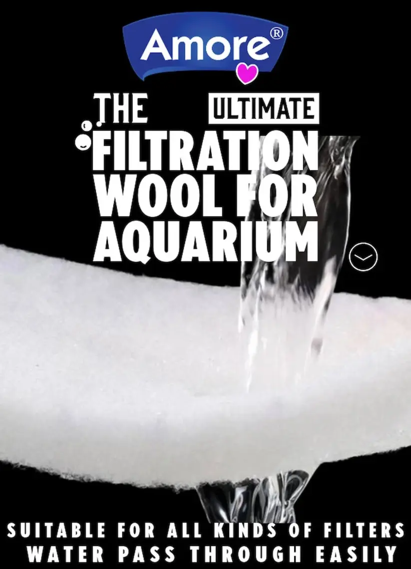 Akvaryum 110GR Silikonsuz Filtre Elyafı 34CM x 300CM Soffice