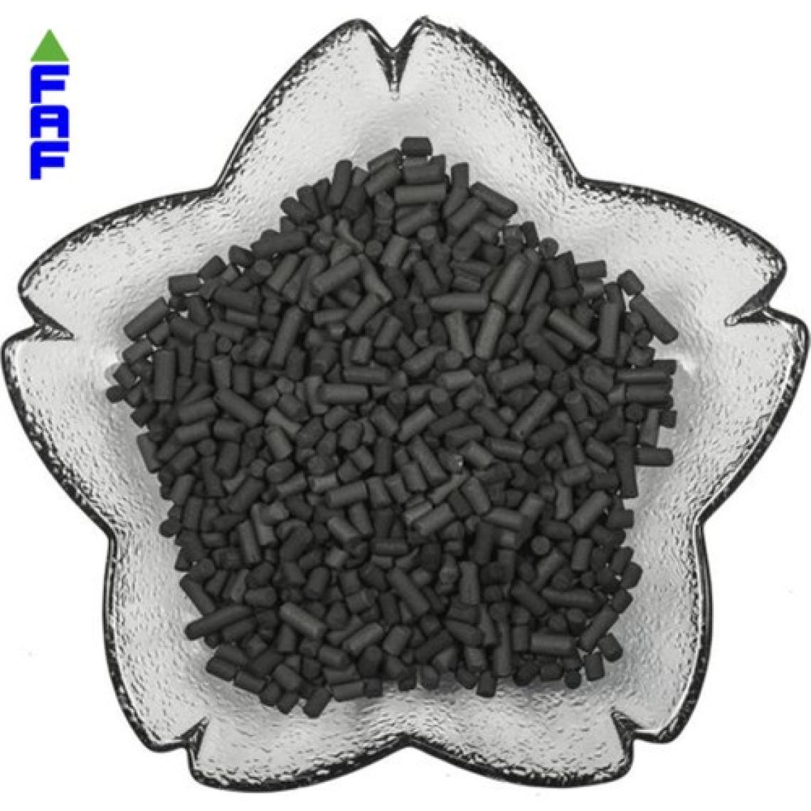 3- 4 mm Silindirik Aktif Karbon  Filtre Malzemesi Sıvılar Hava ve Koku Için