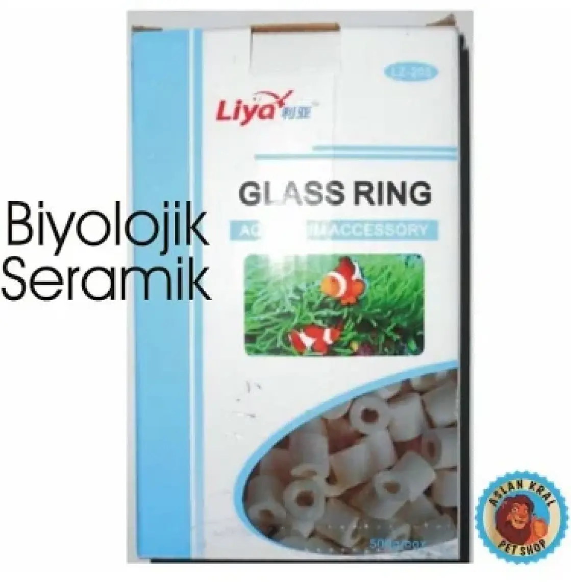 Liya Biyolojik Seramik 500 Gram Akvaryum Filtre Malzemesi