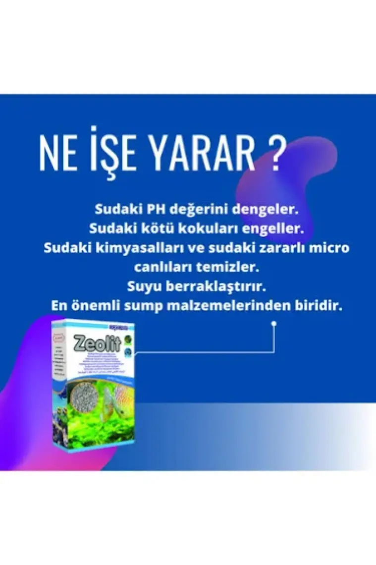 Ti-Sert Zeolit Filtre Malzemesi 500 Gram