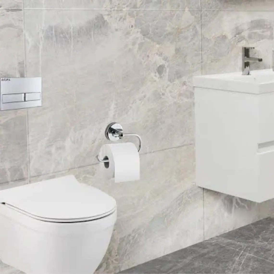 Çelik Banyo Karaca Kağıtlık Kapaksız
