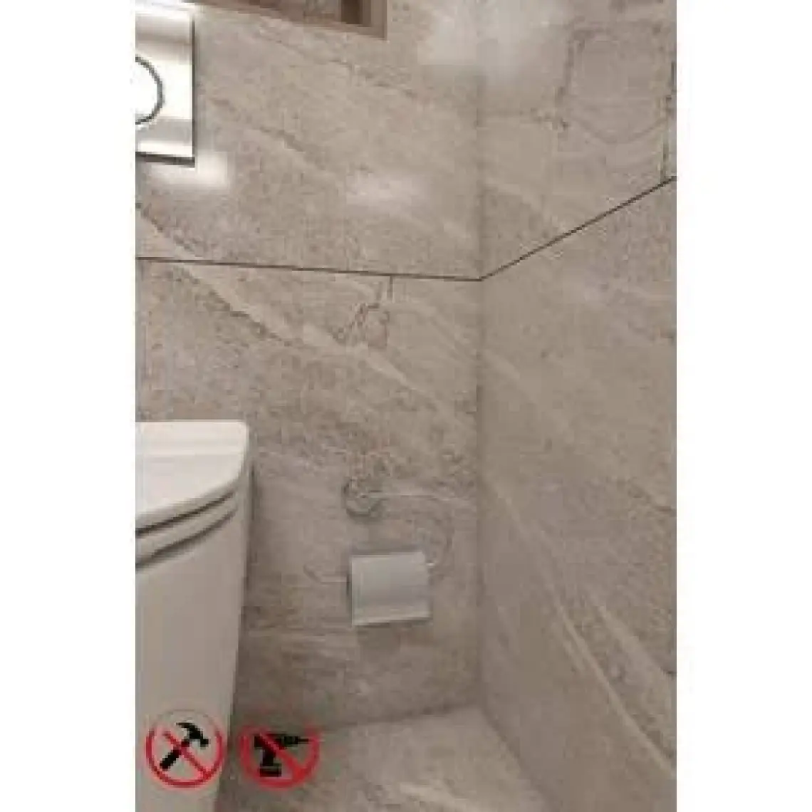 Alper Banyo İris Krom Tuvalet Kağıtlığı Tuvalet Askısı İster Yapıştır İster Montajla