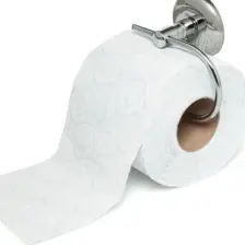 Alper Banyo İris Krom Tuvalet Kağıtlığı Tuvalet Askısı İster Yapıştır İster Montajla