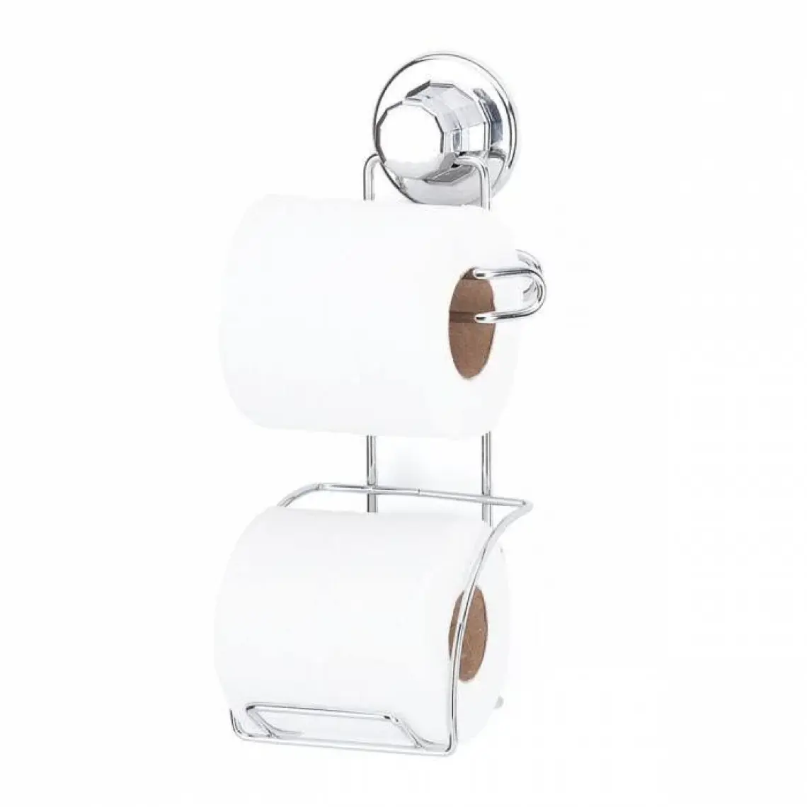 Tekno-tel AYAKLI YEDEKLİ TUVALET KAĞITLIGI KROM MG093