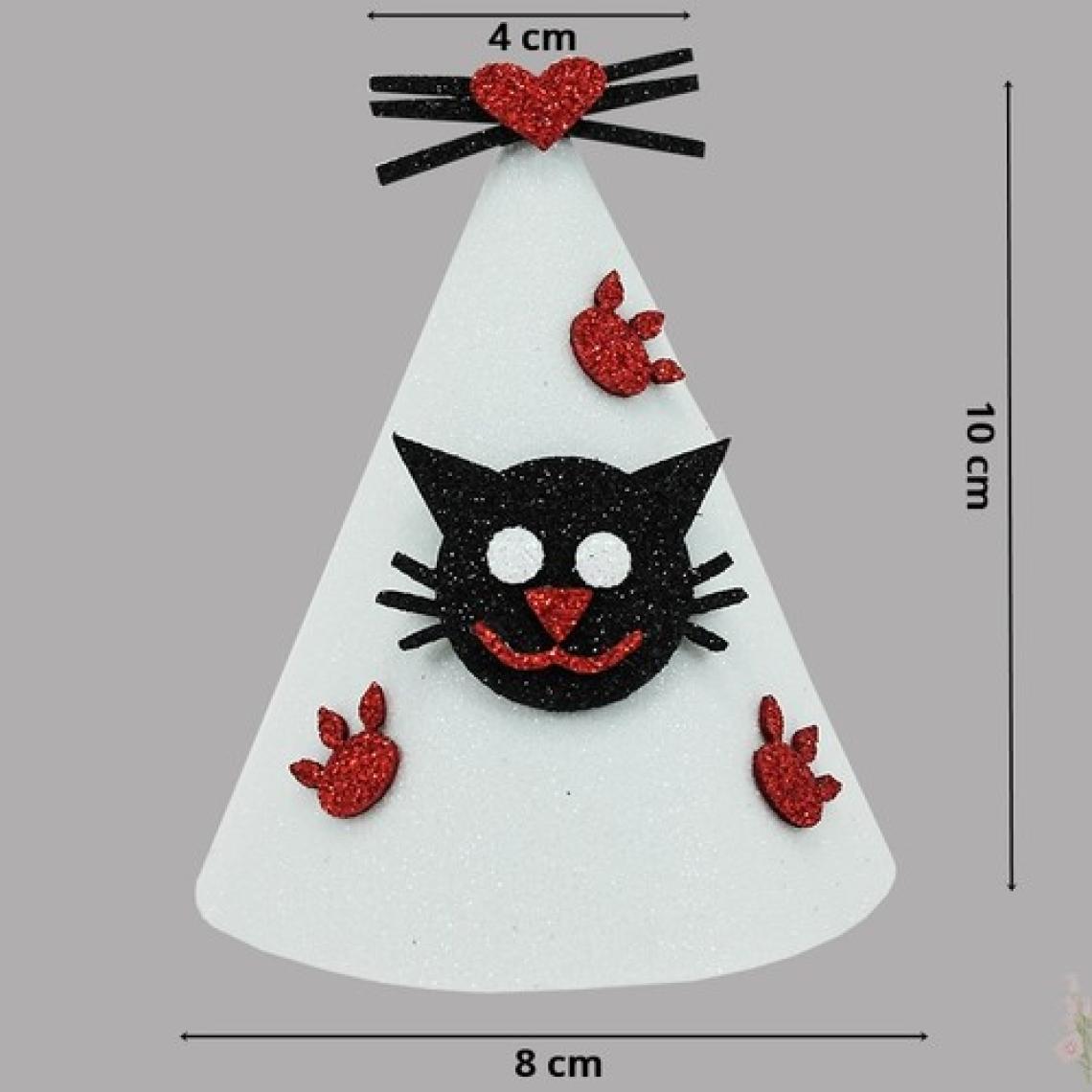Süsle Bebek ve Parti Kedi Doğum Günü Şapkası