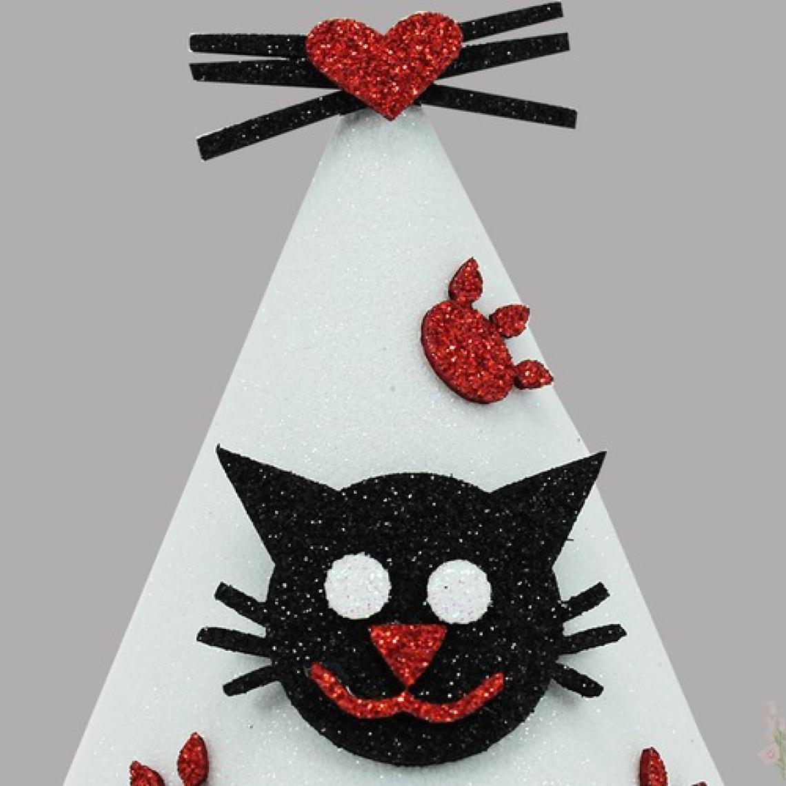 Süsle Bebek ve Parti Kedi Doğum Günü Şapkası