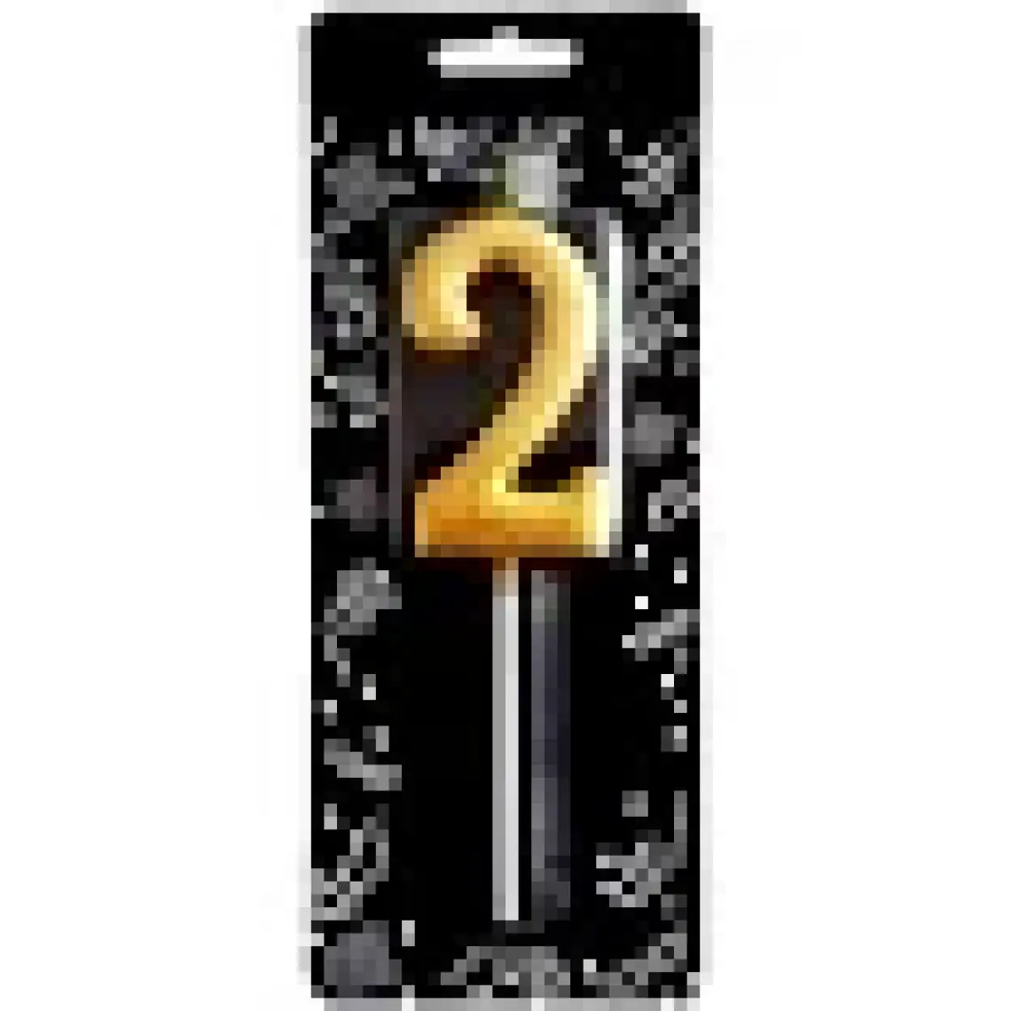 Çıtı Pıtı Store 2 Rakam Mum Altın