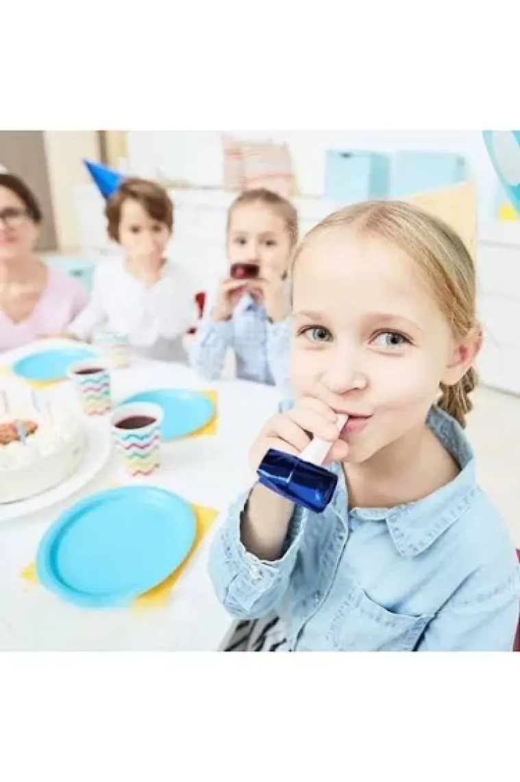 Süsle Bebek ve Parti Parti Düdük Kaynana Dili, Çok Renkli - 8 Adet