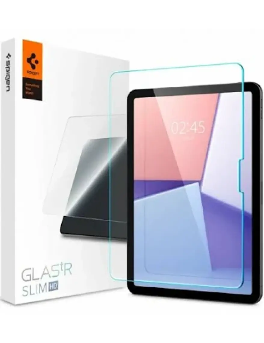 Spigen iPad Air 13" M3 (2025) / M2 (2024) Cam Ekran Koruyucu GLAS.tR Slim HD - AGL07802