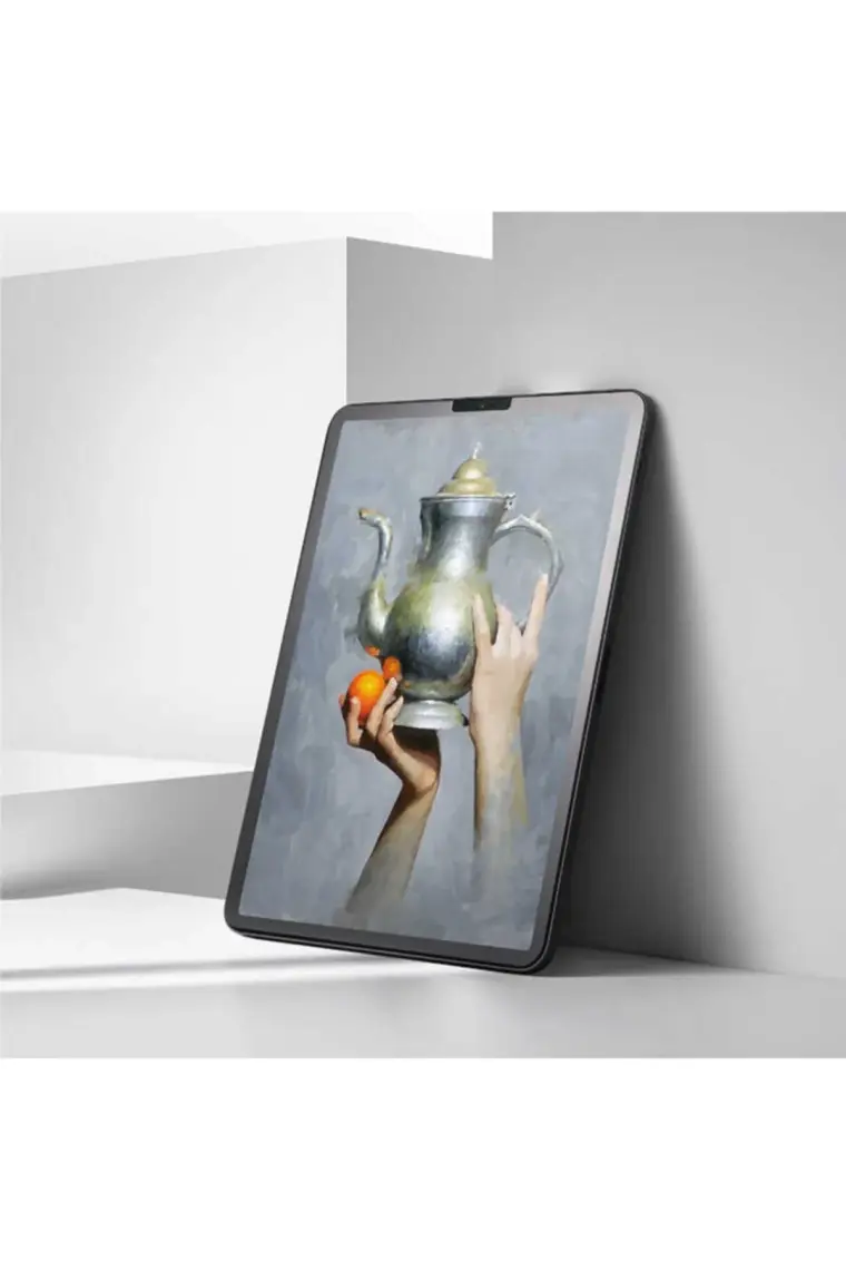 Fuchsia Xiaomi Mi Pad 5 Uyumlu Fuchsia Paper-Like Ekran Koruyucu Gerçek Kağıt Hissi Screen Protector Renksiz