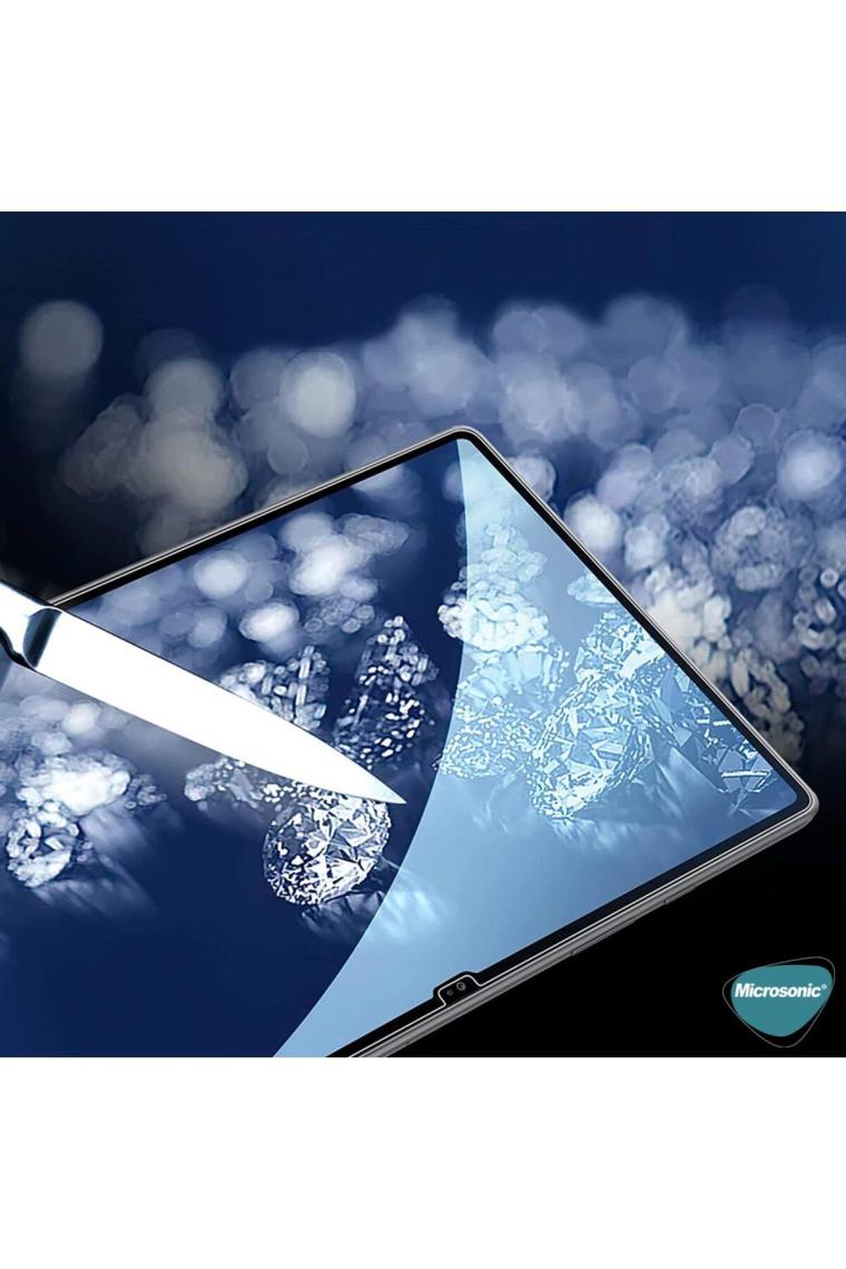 Microsonic Samsung Galaxy Tab S9 Plus X810 Tempered Glass Cam Ekran Koruyucu