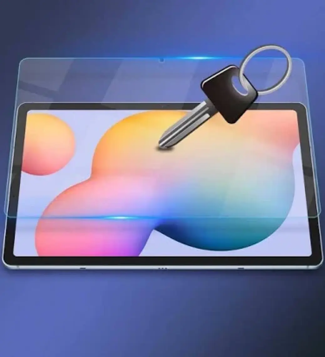 ECR MOBILE  Ecrmobıl Samsung Galaxy Tab S6 Lite SM-P610 10.4"   Ekran Koruyucu Nano Esnek Cam