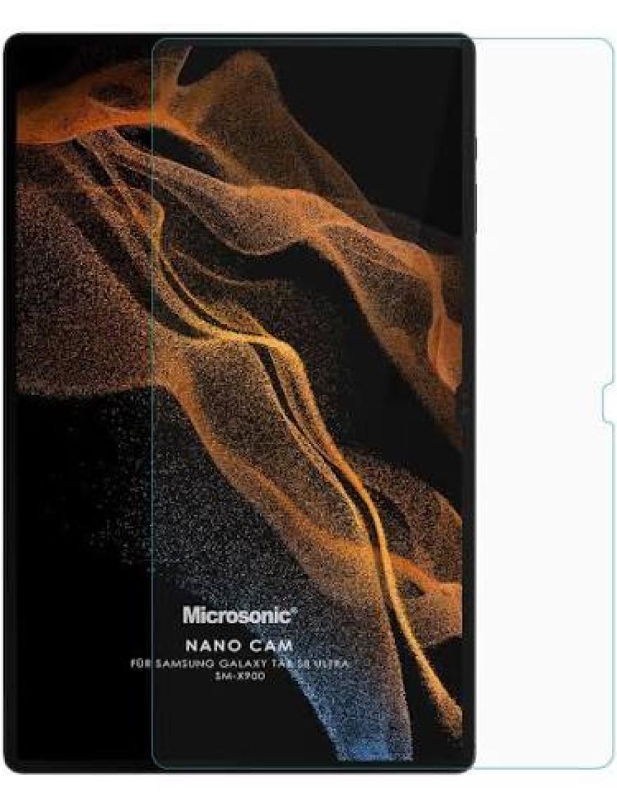 Microsonic Samsung Galaxy Tab S10 Ultra X920 Nano Glass Cam Ekran Koruyucu
