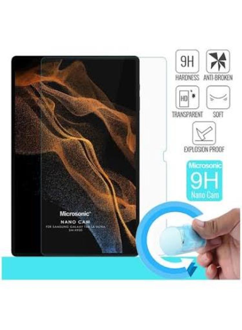 Microsonic Samsung Galaxy Tab S10 Ultra X920 Nano Glass Cam Ekran Koruyucu