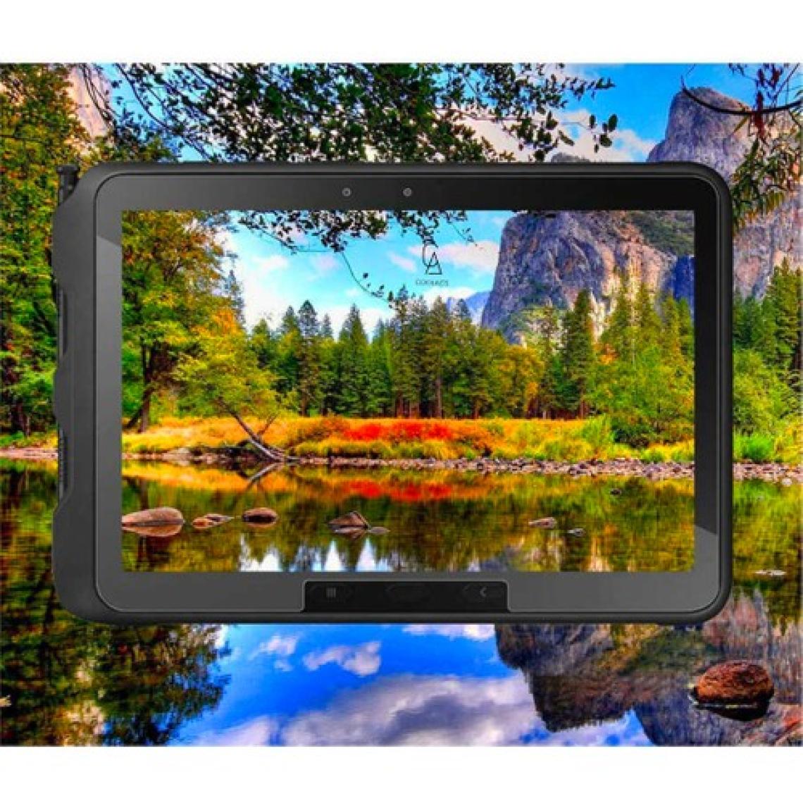 Coolacs Samsung Galaxy Tab Active Pro T547 ile Uyumlu Kırılmaz Tablet Temperli Cam Ekran Koruyucu