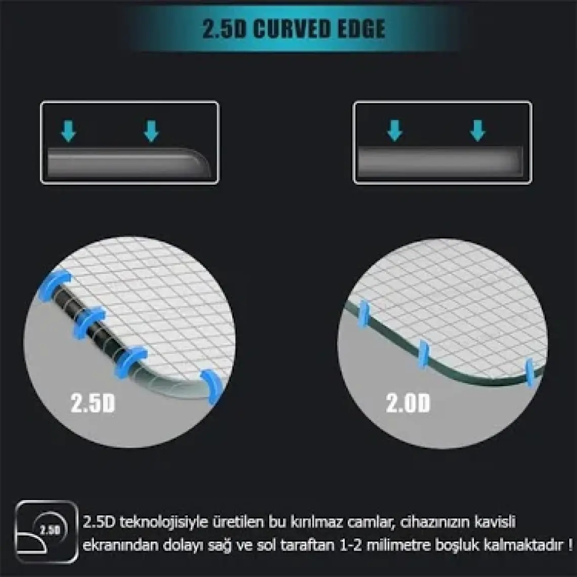 Microsonic Samsung Galaxy Tab S7 Fe Lte T737 Tempered Glass Cam Ekran Koruyucu