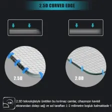 Microsonic Samsung Galaxy Tab S7 Fe Lte T737 Tempered Glass Cam Ekran Koruyucu
