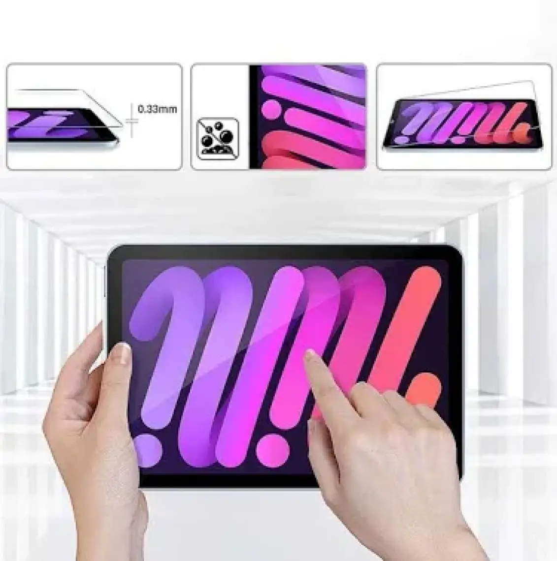 Fogy Apple iPad A16 11inç (10.nesil)
2022/2025 Uyumlu Tablet Temperli Cam Ekran Koruyucu