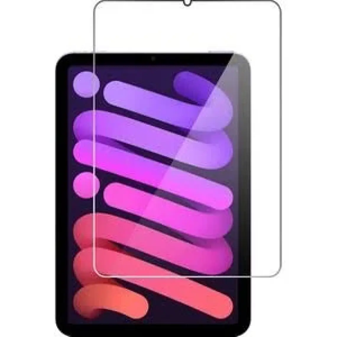 Fuchsia Apple iPad Mini 6 2021 Fuchsia Paper-Like Ekran Koruyucu Gerçek Kağıt Hissi Stylus Kaleme Uygun Screen Protector