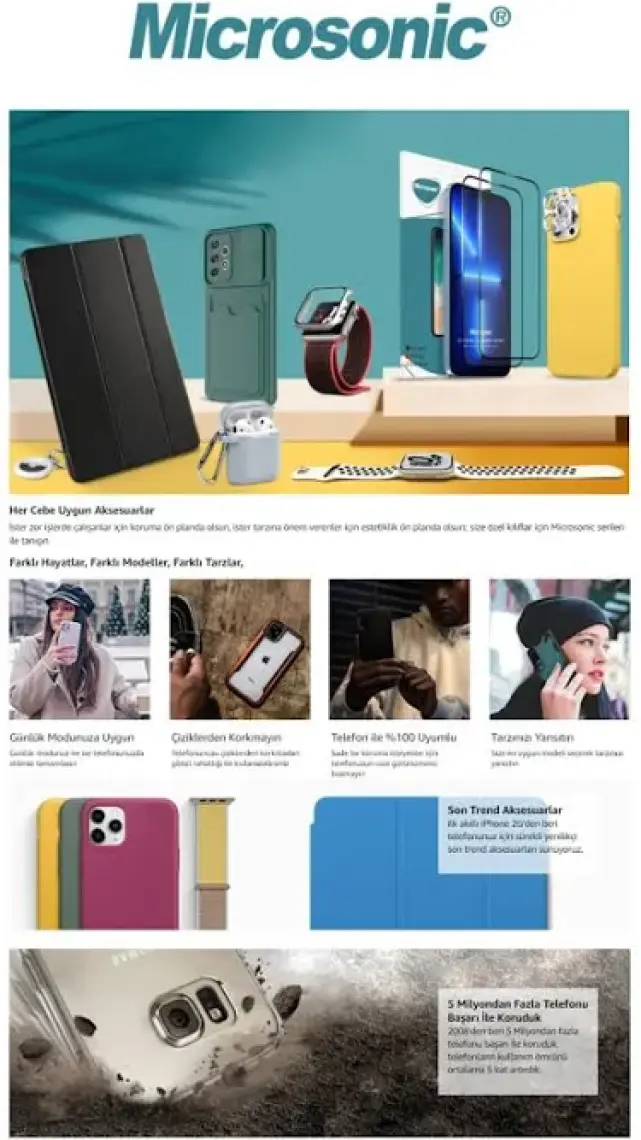 Microsonic Samsung Galaxy Tab S6 Lite 10.4" P610 Nano Glass Ekran Koruyucu Şeffaf
